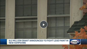 WMUR video on $12 million dollar grant announced to fight lead in N.H.